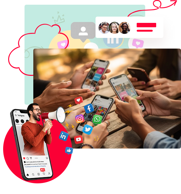 social media content strategy for business visibility