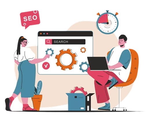 website SEO audit and search visibility improvement