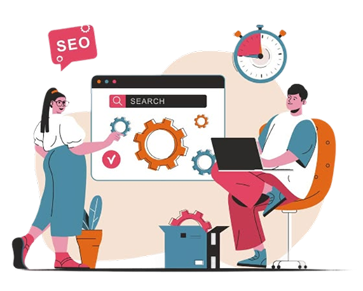 website SEO audit and search visibility improvement